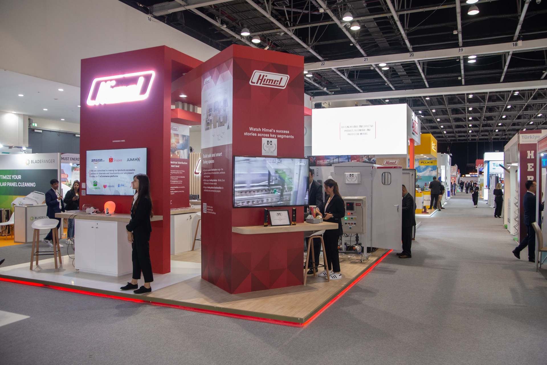 Himel reinforces commitment to 'safe electricity for all' at the Middle East Energy Exhibition (MEE) 2023