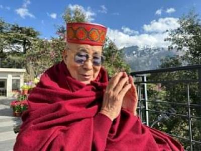  Dalai Lama Greets New President Of Czech Republic 