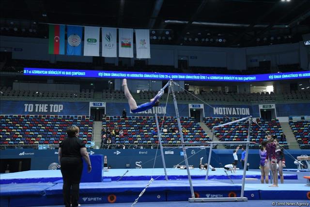 Azerbaijan, Baku Championships In Artistic, Acrobatic Gymnastics Kick Off