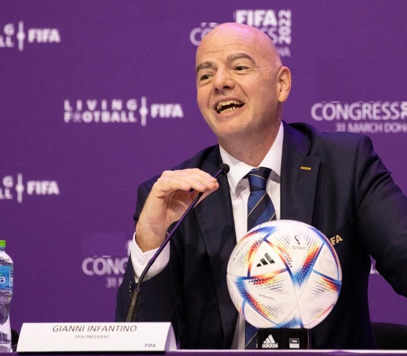 Gianni Infantino re-elected as FIFA president till 2027 after standing  unopposed