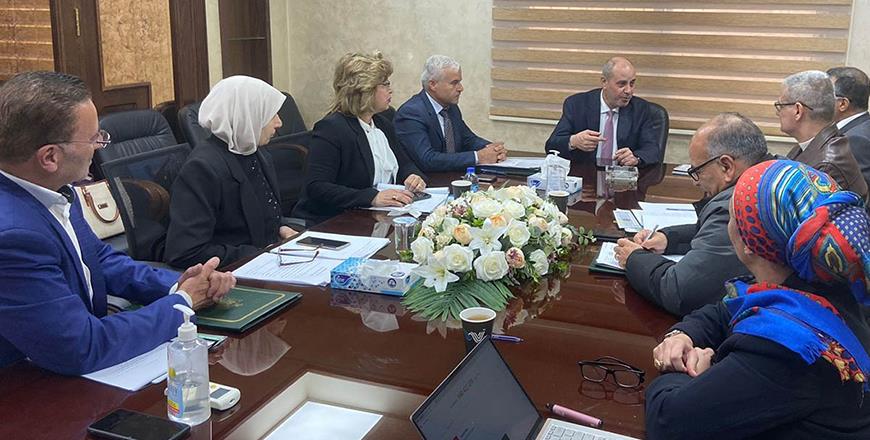 Shamali, Iraqi-Jordanian Company For Industry Discuss Development Goals