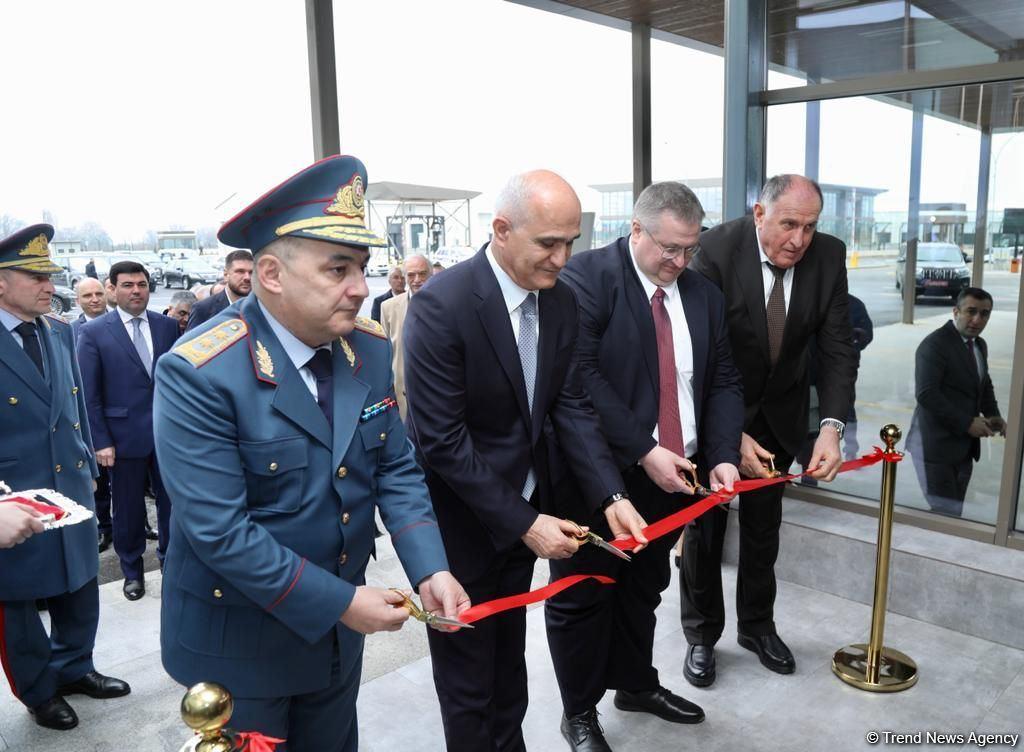 Azerbaijan Commissions 'Khanoba' Customs Post On Border With Russia After Reconstruction (PHOTO/VIDEO)