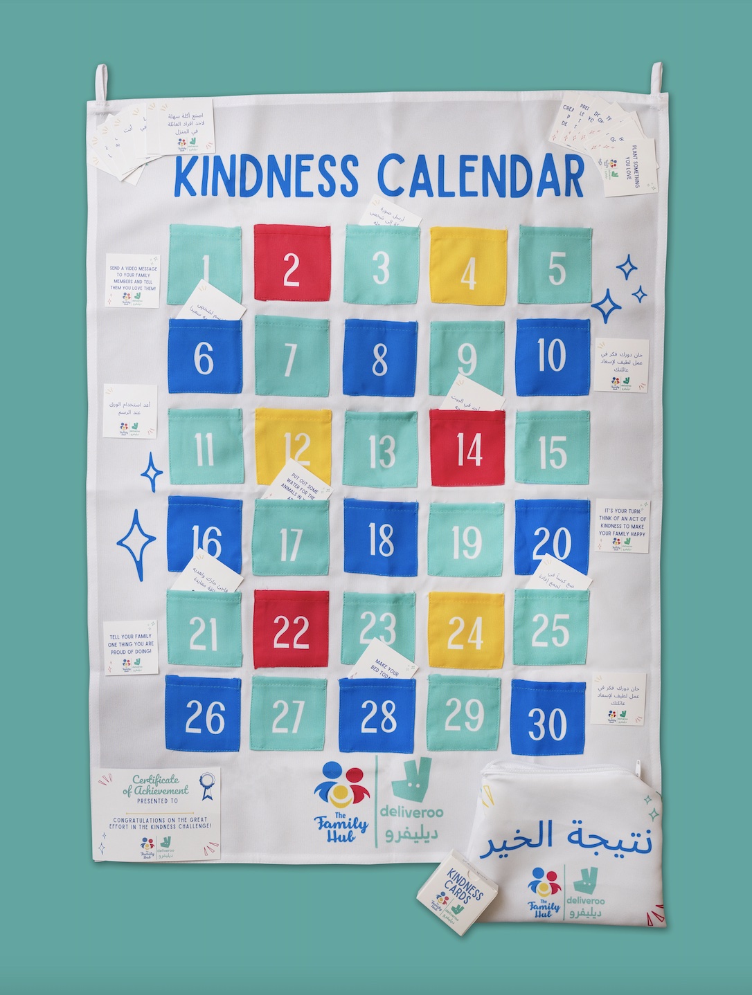Deliveroo Partners With The Family Hub to Launch Kindness Calendar