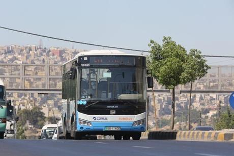 إطلاق 5 مسارات جديدة لباص عمّان اليوم