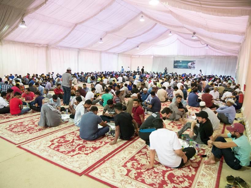 Awqaf Ministry's Iftar Tents To Offer 10,000 Iftar Meals Daily