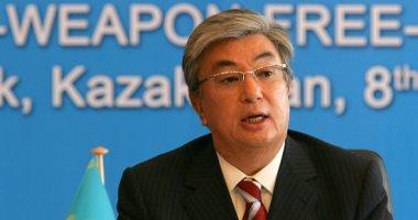 رئيس كازاخستان والناخبون يدلون بأصواتهم فى الانتخابات البرلمانية
