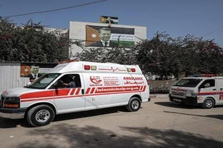 المستشفى الميداني الأردني غزة 74 يباشر أعماله