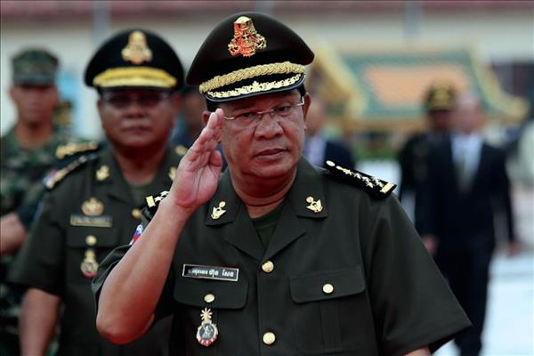 Eye On China, Hun Sen Tightens His Military Control
