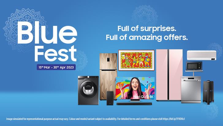 Samsung 'Blue Fest' 2023 Is Here With New Designs In Refrigerators And Special Offers On Premium Tvs & More