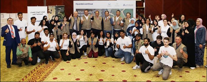 Hyundai Of Juma Al Majid Est. Joins Forces With Al Ihsan Charity & Ajman University To Launch 'Mobility For Food Bank' - Mid-East.Info