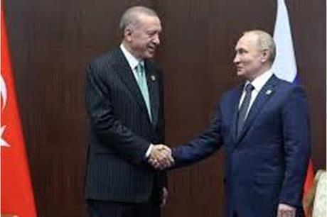 أنقرة: أردوغان وبوتين بحثا الأزمة الأوكرانية والعلاقات الثنائية بين البلدين