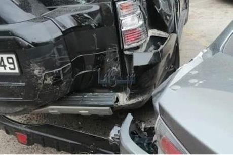 إصابات إثر حادث سير بين 6 مركبات في عمان