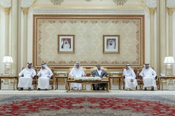 Sharjah Ruler Receives Ramadan Well-Wishers