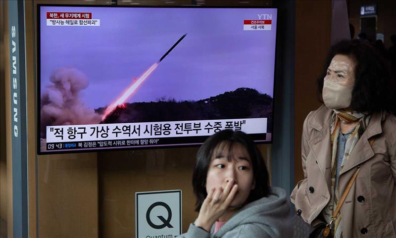 كوريا الشمالية تطلق صاروخاً بالستياً