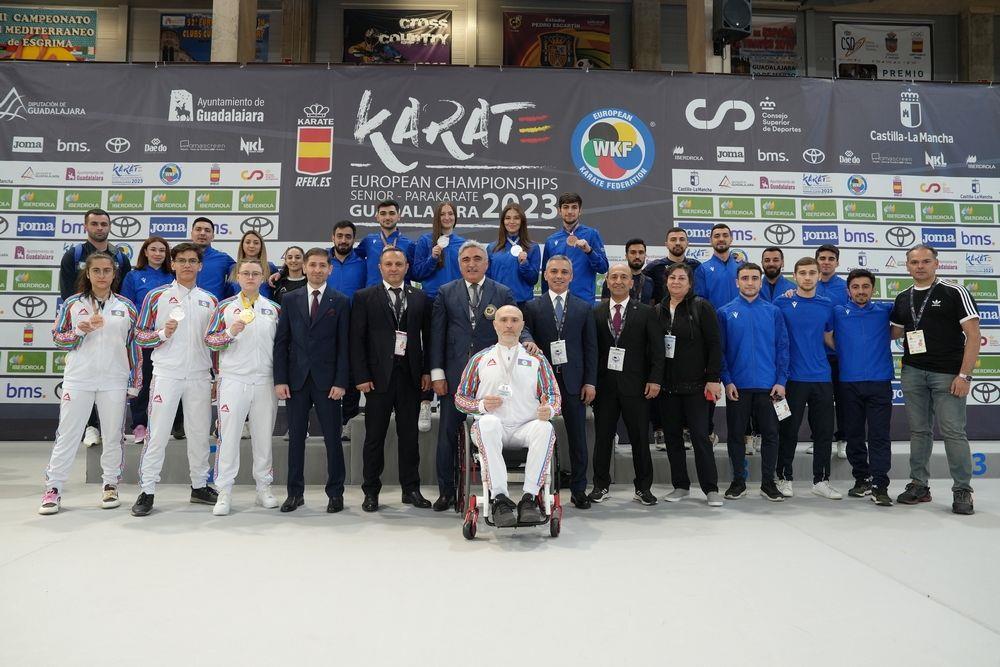 Azerbaijani Karate Fighters Claim Eight Medals In Spain