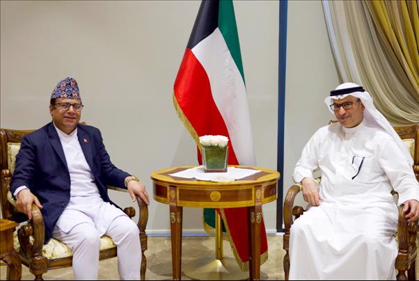 Kuwait Deputy FM Receives German Amb., Outgoing Envoy Of Nepal