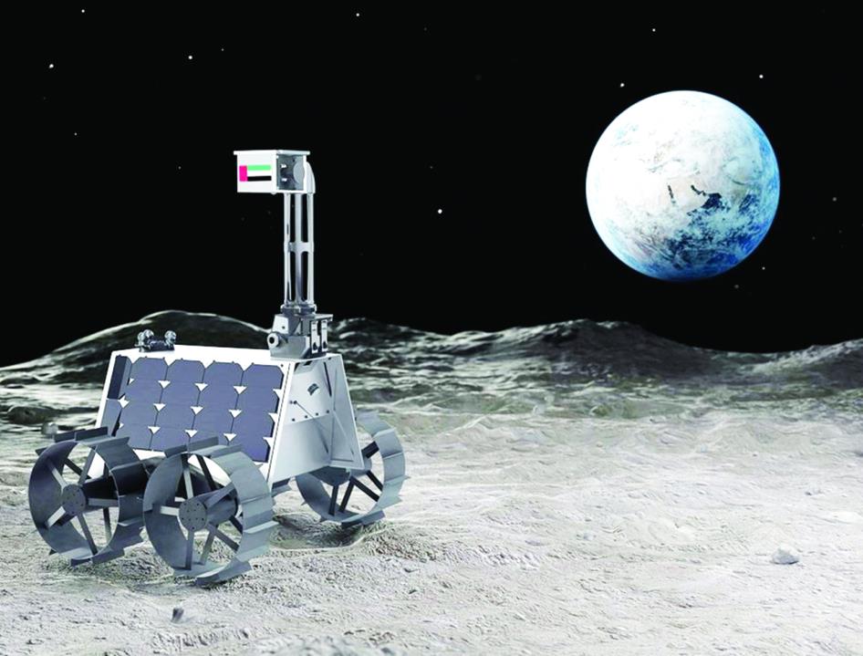 مركز محمد بن راشد للفضاء: المستكشف راشد مستقر حول القمر