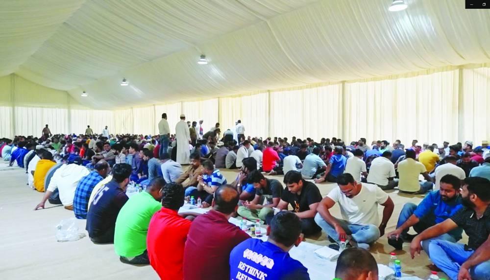 500 Workers Break Fast Daily At QC's Iftar Table In Al Hilal