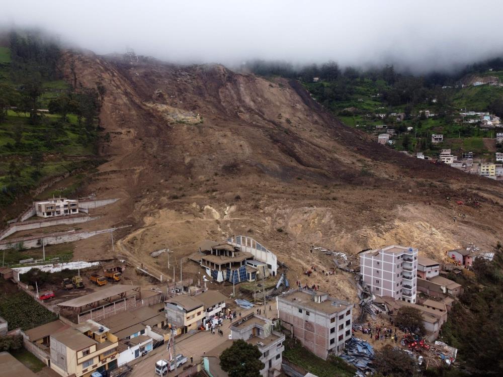 Seven Dead, More Than 60 Missing In Ecuador Landslide