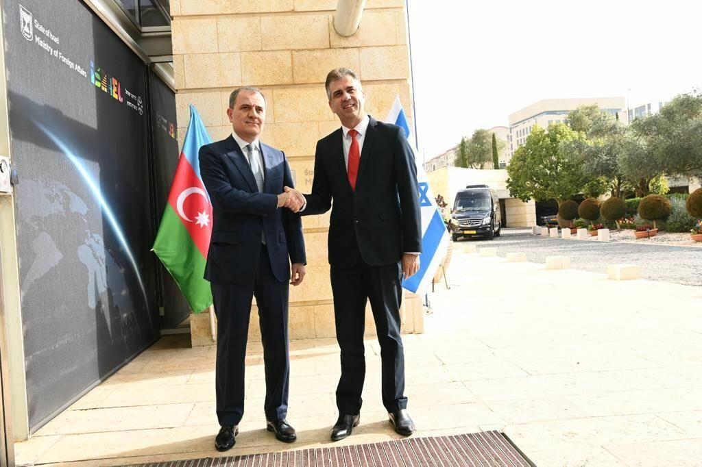 Azerbaijani, Israeli Foreign Ministers Meeting In Tel Aviv