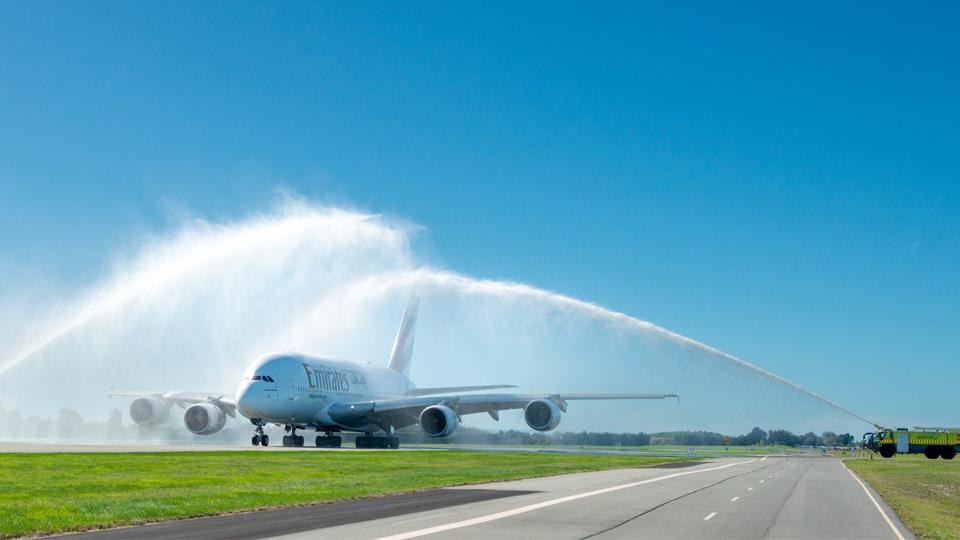 Emirates Resumes A380 Service To Christchurch