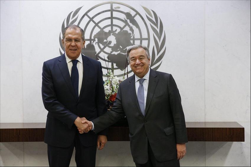 Guterres Is Ready To Meet With Lavrov