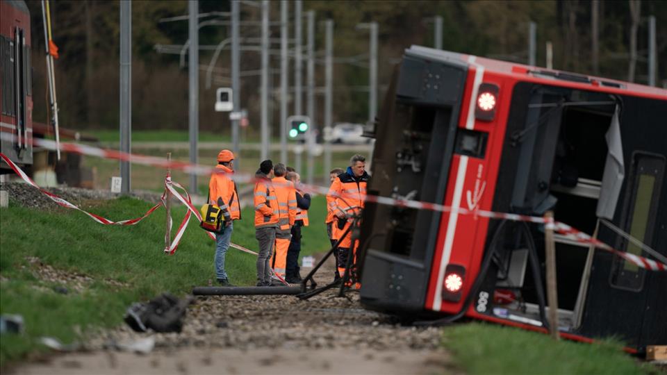 Two Swiss Trains Derail In Strong Winds, Several Injured