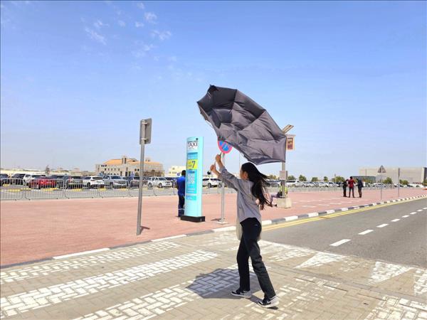April Begins With Strong Wind And Poor Visibility