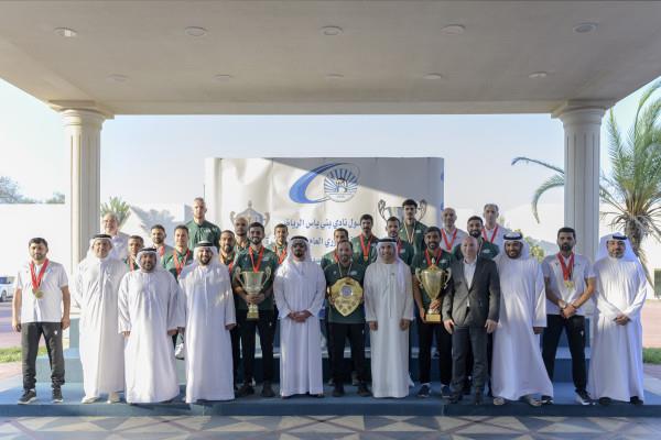Saif Bin Zayed Congratulates Baniyas For Winning UAE's Volleyball League, Super Cup