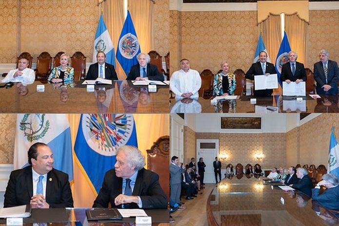 OEA firma acuerdo para observar elecciones del 25 de junio en Guatemala
