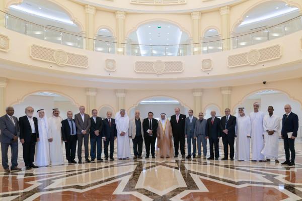 Sharjah Ruler Meets Arab Theatre Authority's BOT