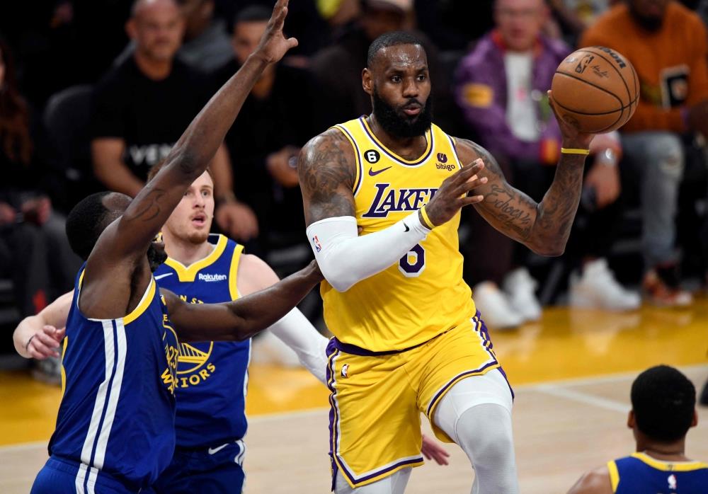 Lebron James, Lakers Eliminate Champion Warriors With 122-101 Victory ...