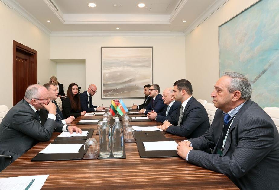 Azerbaijan, Lithuania Discuss Expansion Of Coop Between Smes