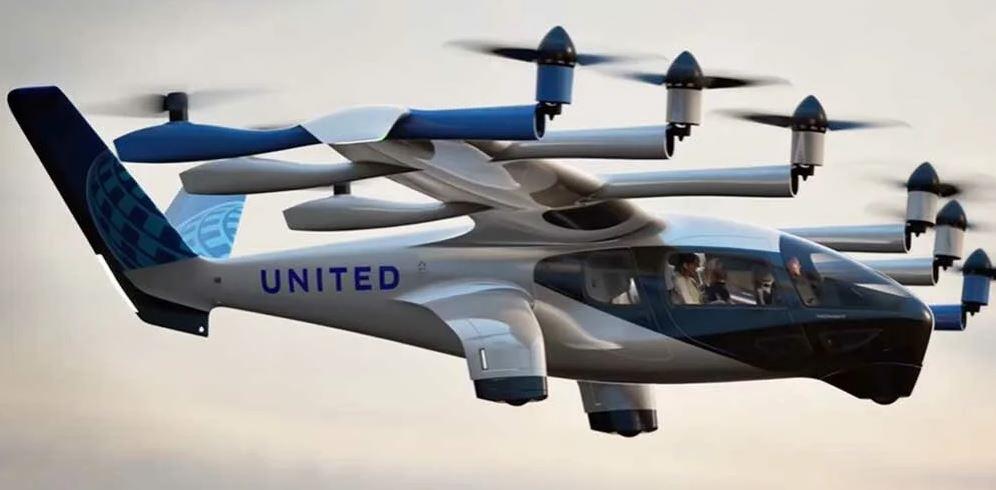 United Airlines To Launch Flying Taxis By 2025