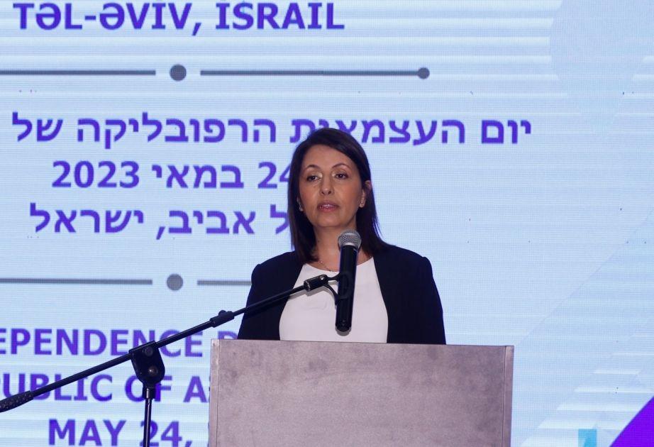 Israel's Intelligence Minister: Israel-Azerbaijani Relations Are Based On Mutual Respect And Trust