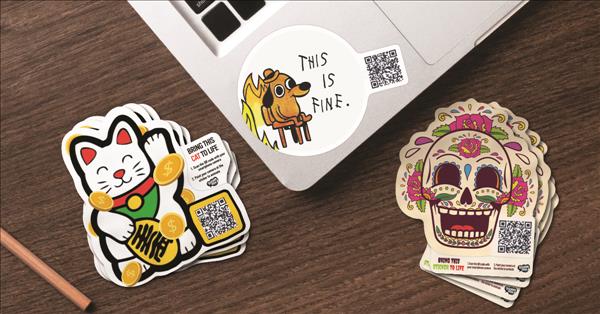 Stickeryou Brings Stickers To Life With New QR-Code Activated Stickers