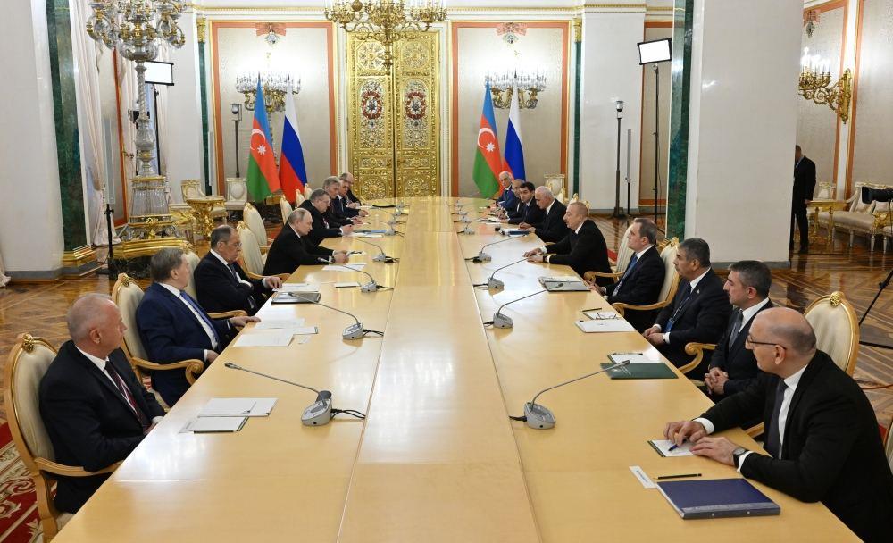 Russian-Azerbaijani Relations Are At A High Level - Vladimir Putin