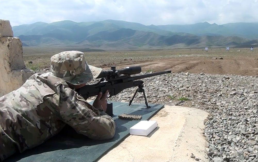 Azerbaijan Army Conducts Training To Improve Snipers' Professionalism