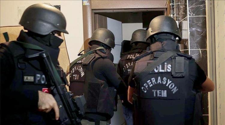 القبض على 5 مشتبهين بالإرهاب شمال غرب تركيا