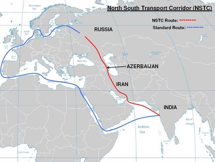 Uzbekistan Supports Dev't Of North-South Corridor, Mirziyoyev Says