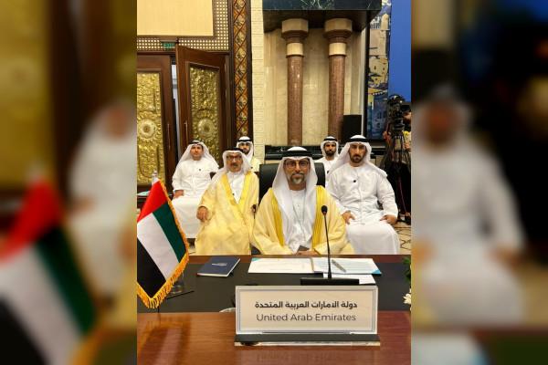 Suhail Al Mazrouei Leads UAE Delegation To Development Road Conference In Iraq