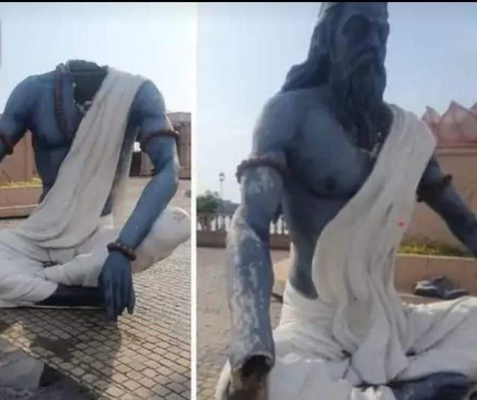  Six 'Saptarishi' Statues At Ujjain 'Mahakal Lok' Collapse, Spark Off Political Slugfest (Lead) 