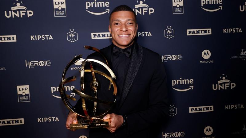 Kylian Mbappe Named Ligue 1 Player Of The Year For Fourth Consecutive Time 