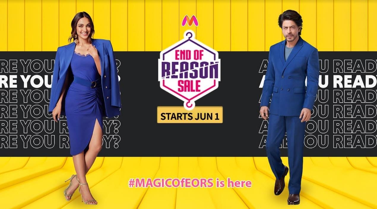  Myntra's EORS-18 Goes Live On June 1, Offering 20 Lakh Styles Across Over 6,000 Brands 
