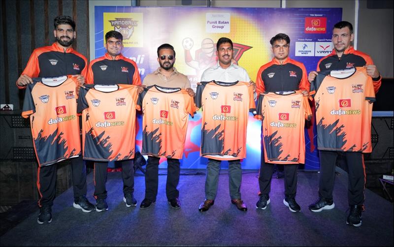  Maharashtra Ironmen Launch Jersey For Premier Handball League 