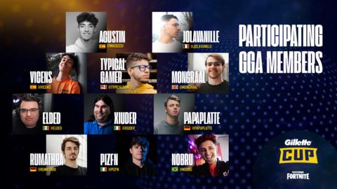 Gillette Celebrates Return Of Gillette Cup Featuring Fortnite With All-Star Gillette Gaming Alliance