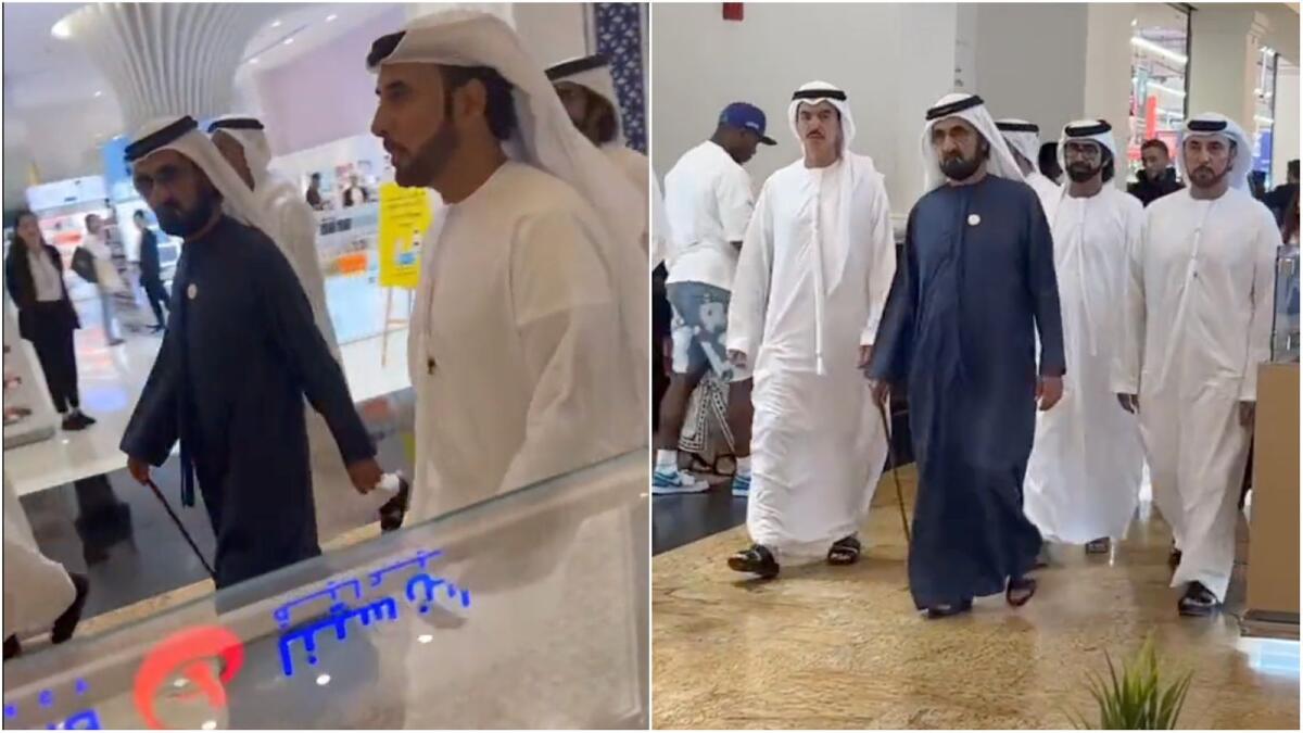 Dubai Rular Watch: Dubai Ruler Sheikh Mohammed Spotted At Mall Of The Emirates Did ...