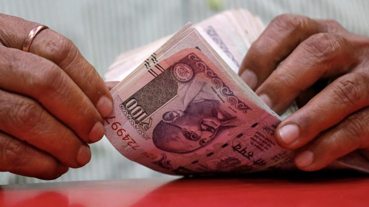 Indian Rupee Drops Against UAE Dirham, Weighed Down By Stronger Dollar, Subdued Equity Markets