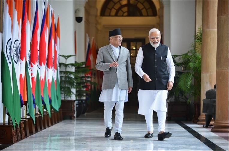 PM Modi, Nepal's Prachanda Hold Bilateral Talks | MENAFN.COM