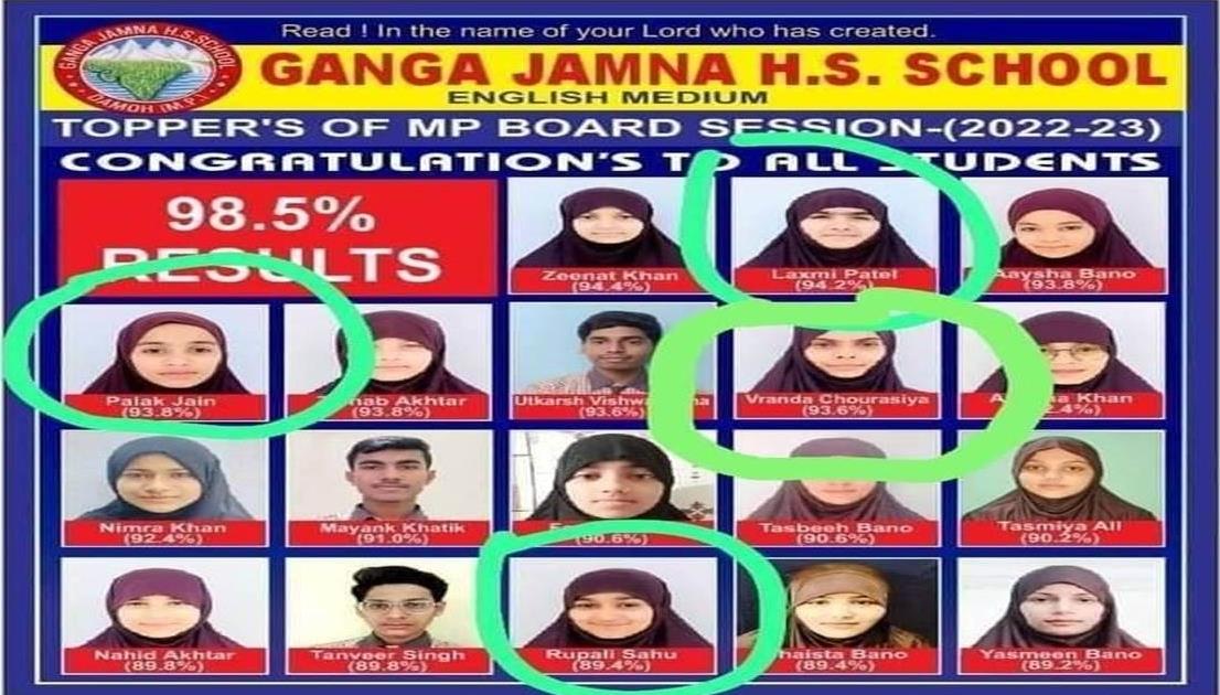  MP Govt Derecognises Ganga Jamuna School Following Hijab Row 